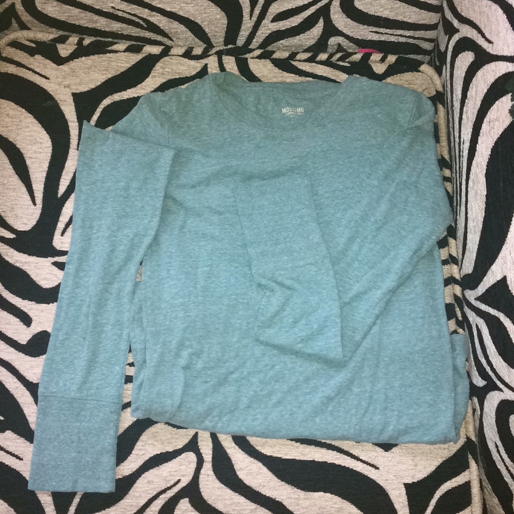 Mossimo pretty blue long sleeve shirt